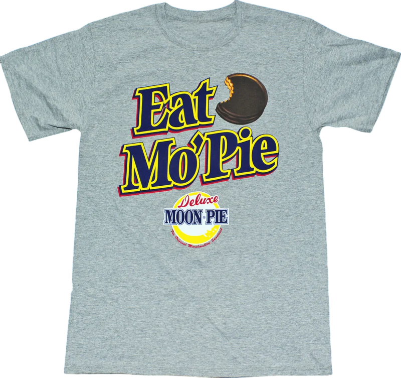 Eat Mo' Pie Heather Gray T Shirt
