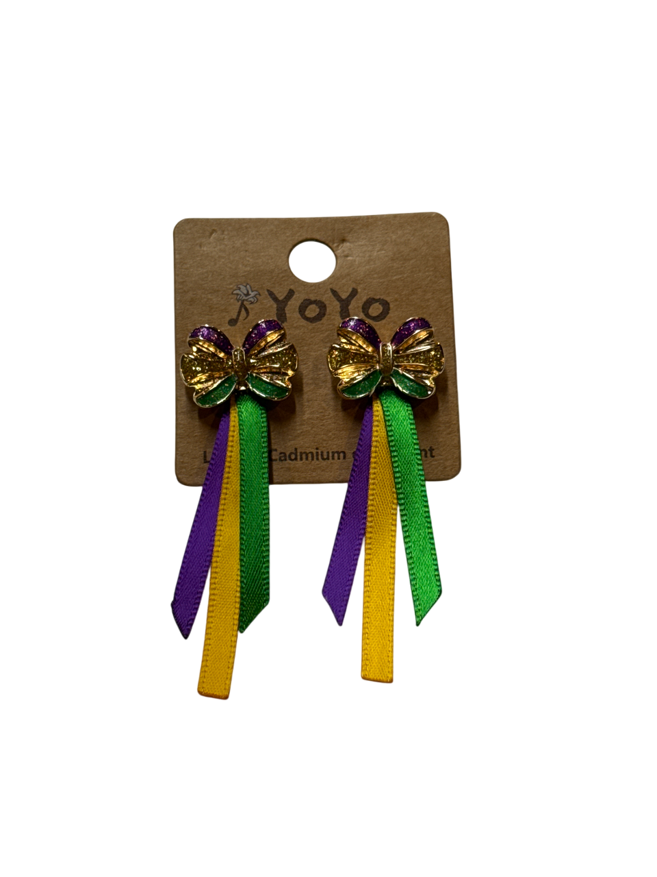 MG Bow/Ribbon Earrings