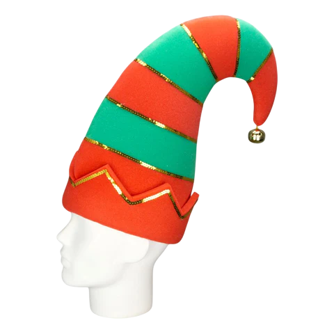 Big Christmas Elf Foam Hat