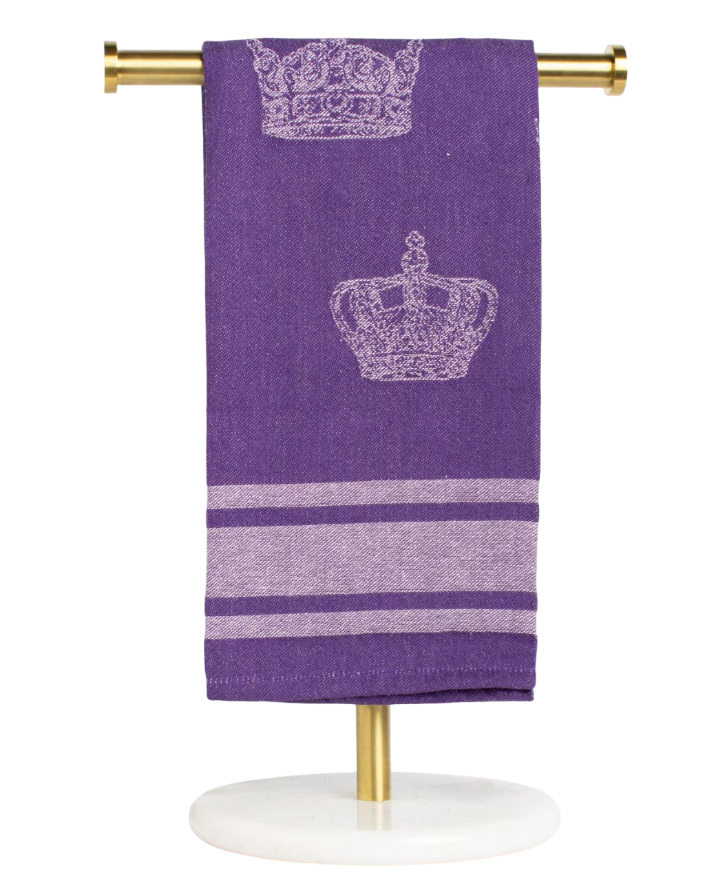20" x 28" Jacquard Crown Hand Towel