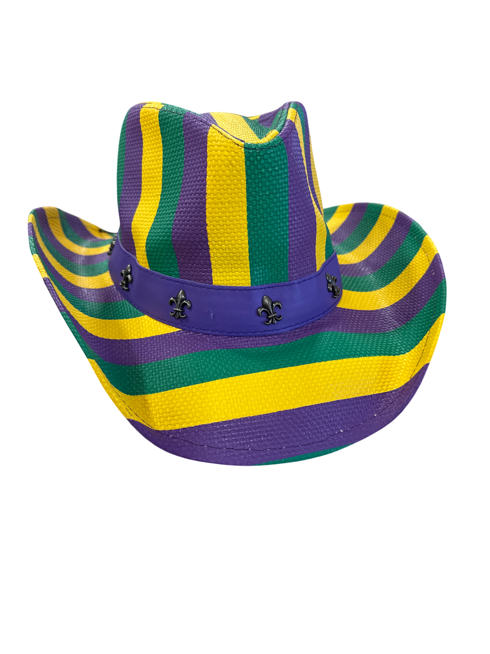 PGG Striped Cowboy Hat