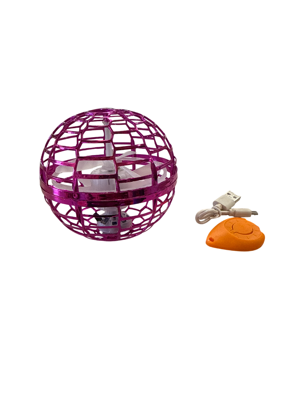 3.75" Light Up Flying Ball ASST Colors pc