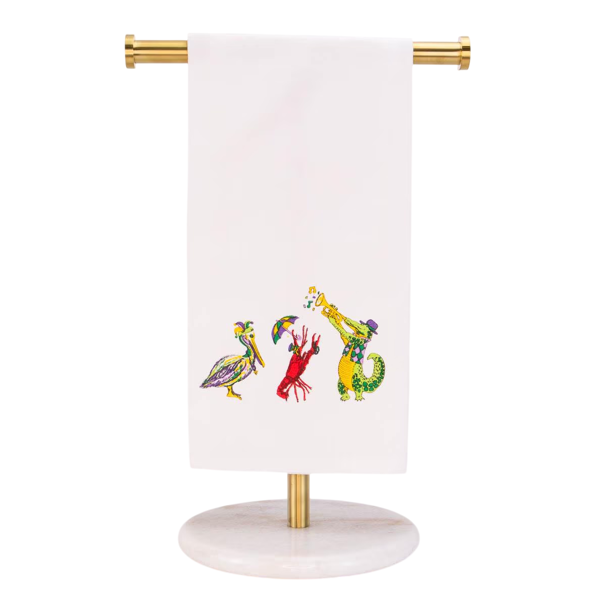 20" x 28" Mardi Gras Band Towel
