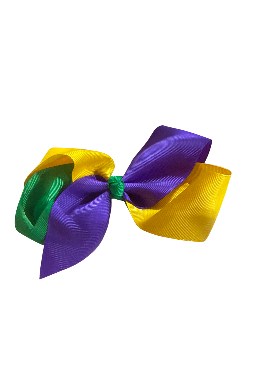 PGG Mardi Gras Hair Bow