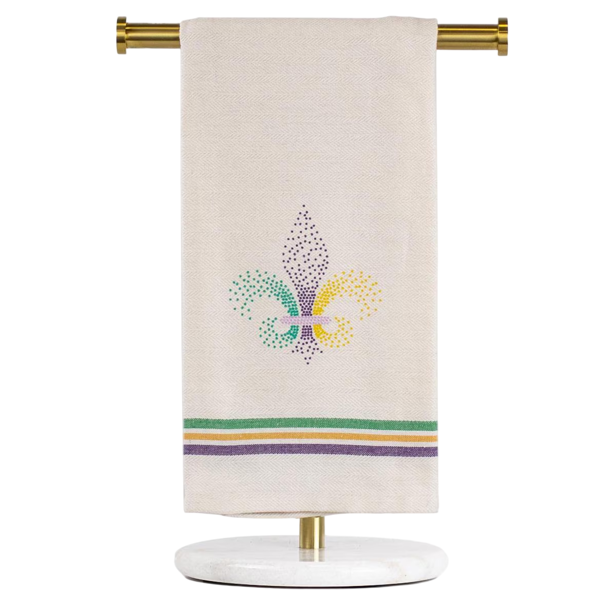 20" x 28" Chartres Fleur Hand Towel