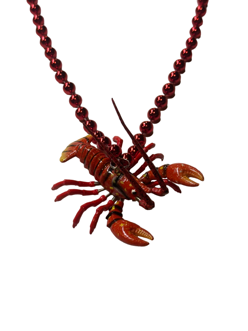 36" Bobble Crawfish Bead