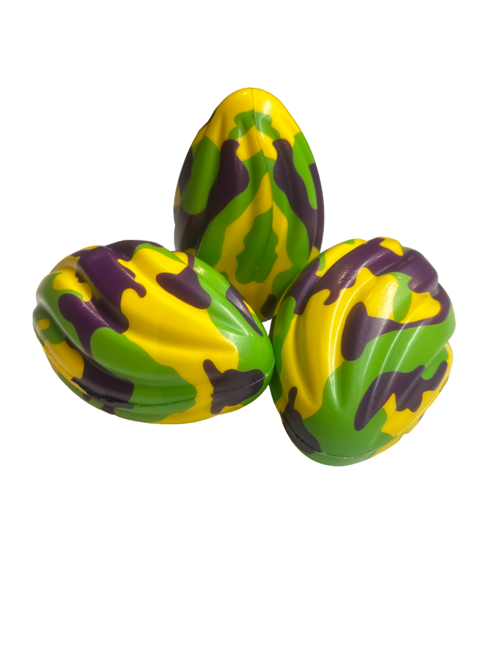 7" Camo Swirl Football 30 Piece