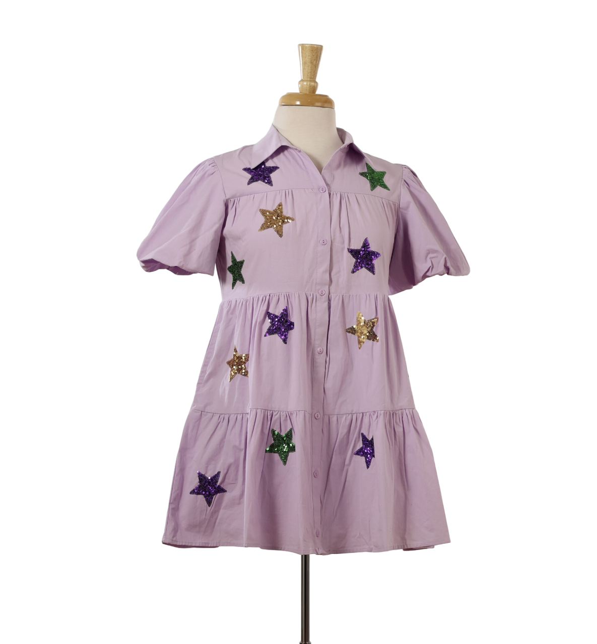 MG Purple Star Dress