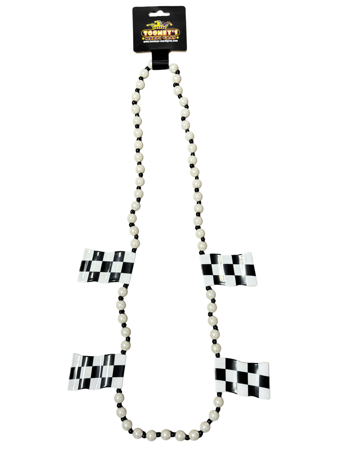 42" Checkered Flag Bead