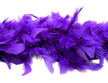 Purple Feather Boa