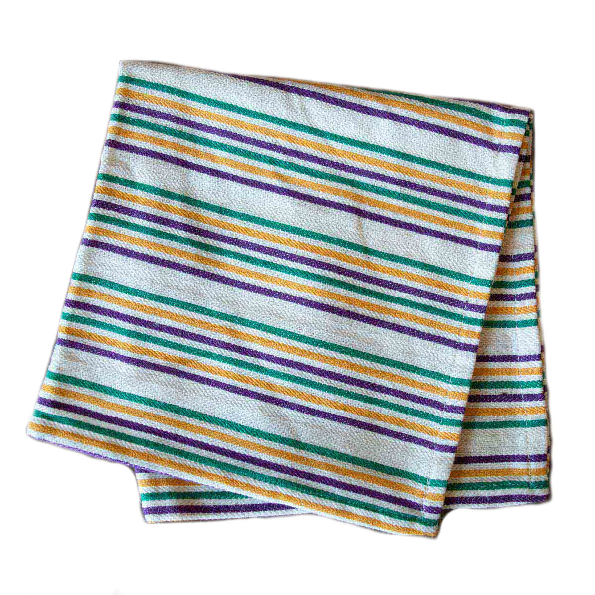 Mardi Gras Striped Cloth Napkin