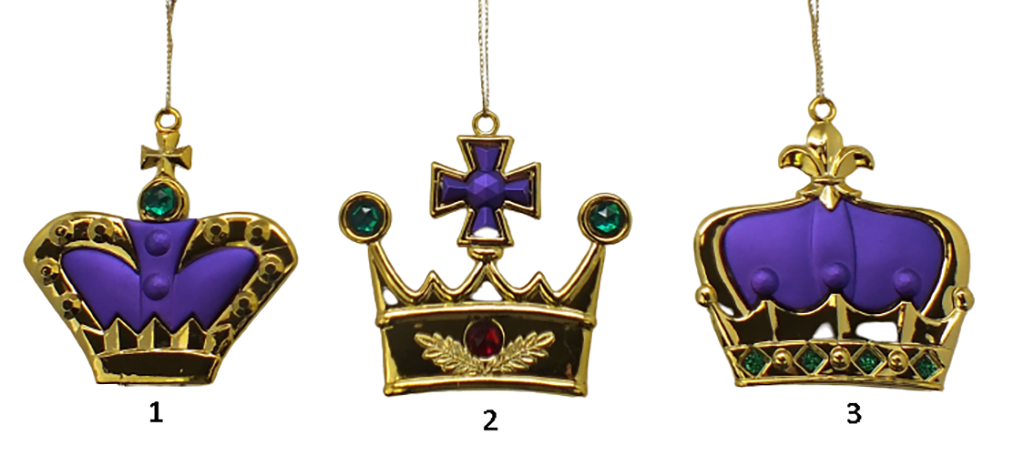 PGG Jeweled Crown Ornament