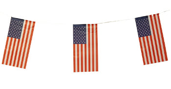 USA Flag Garland