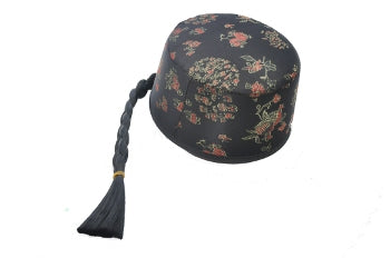 Oriental Hat with Black Braid