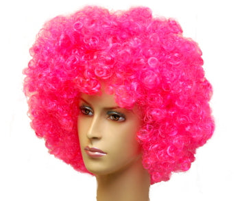 Super Crazy Wig Hot Pink