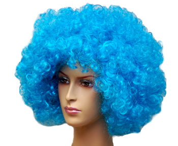 Super Crazy Wig Light Blue