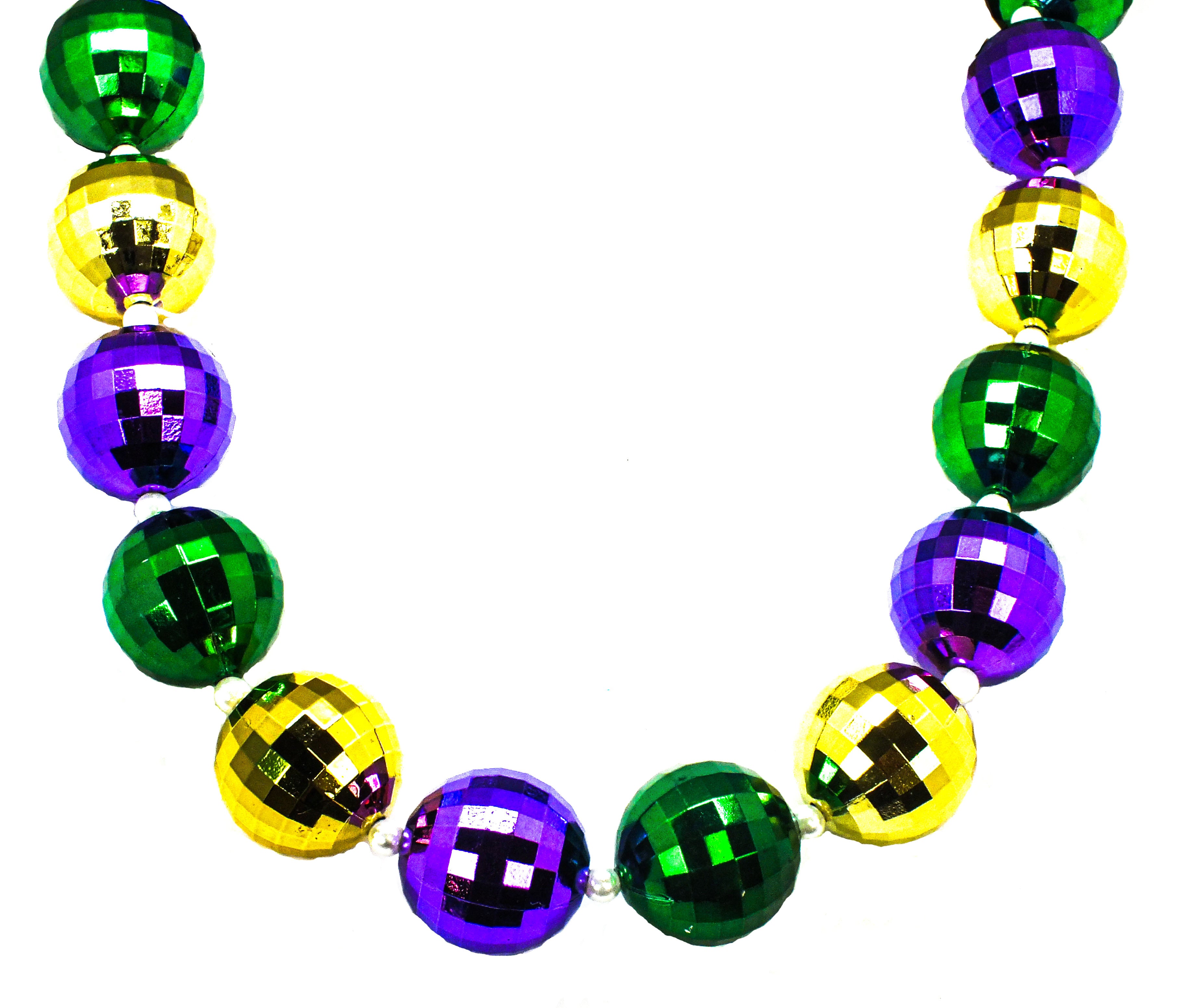 33 7mm Global Beads Assorted Neon Colors