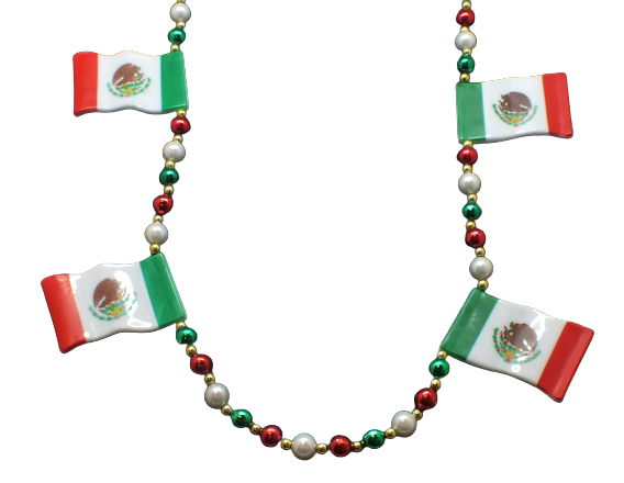 Mexican Flag Bead 