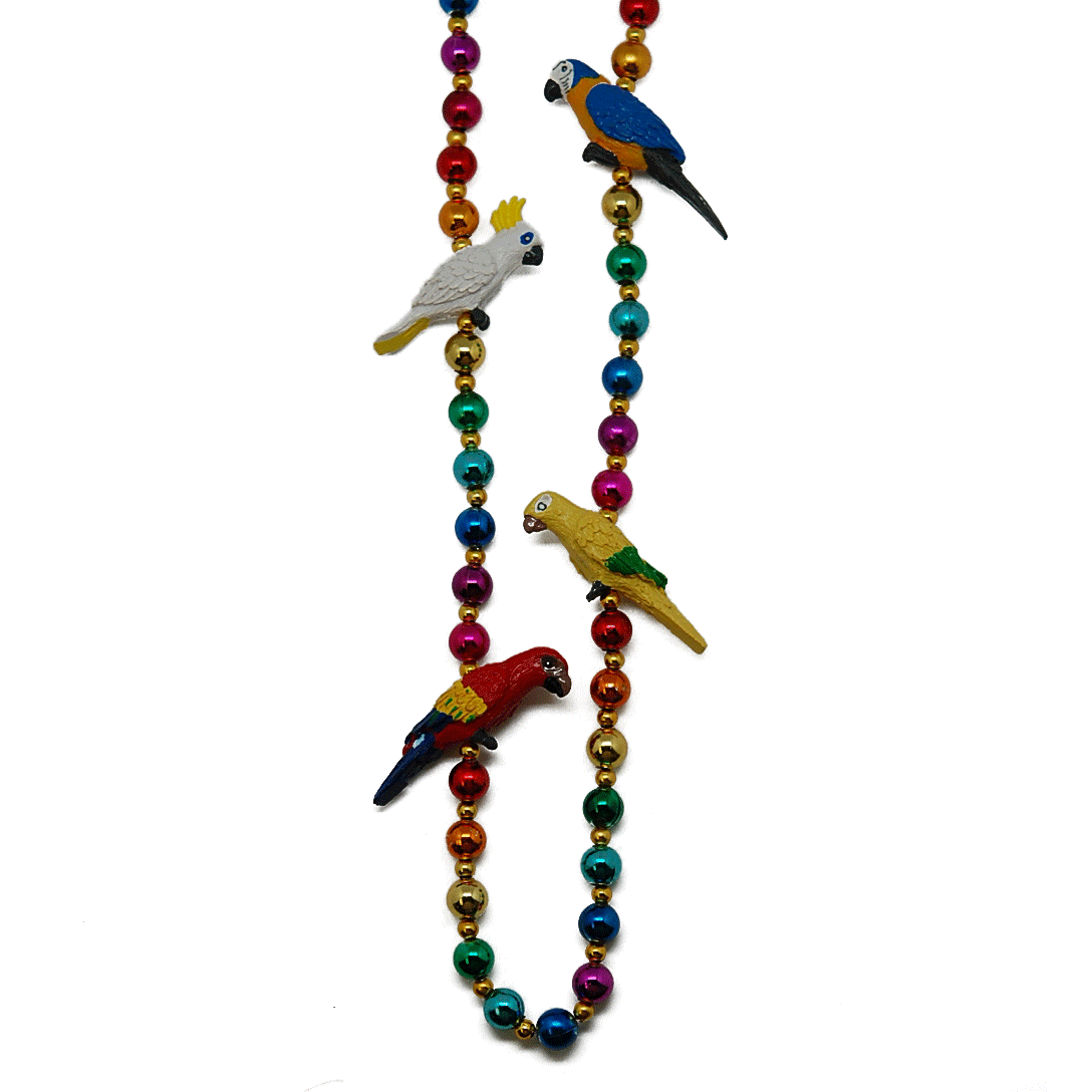 42" Parrots Bead