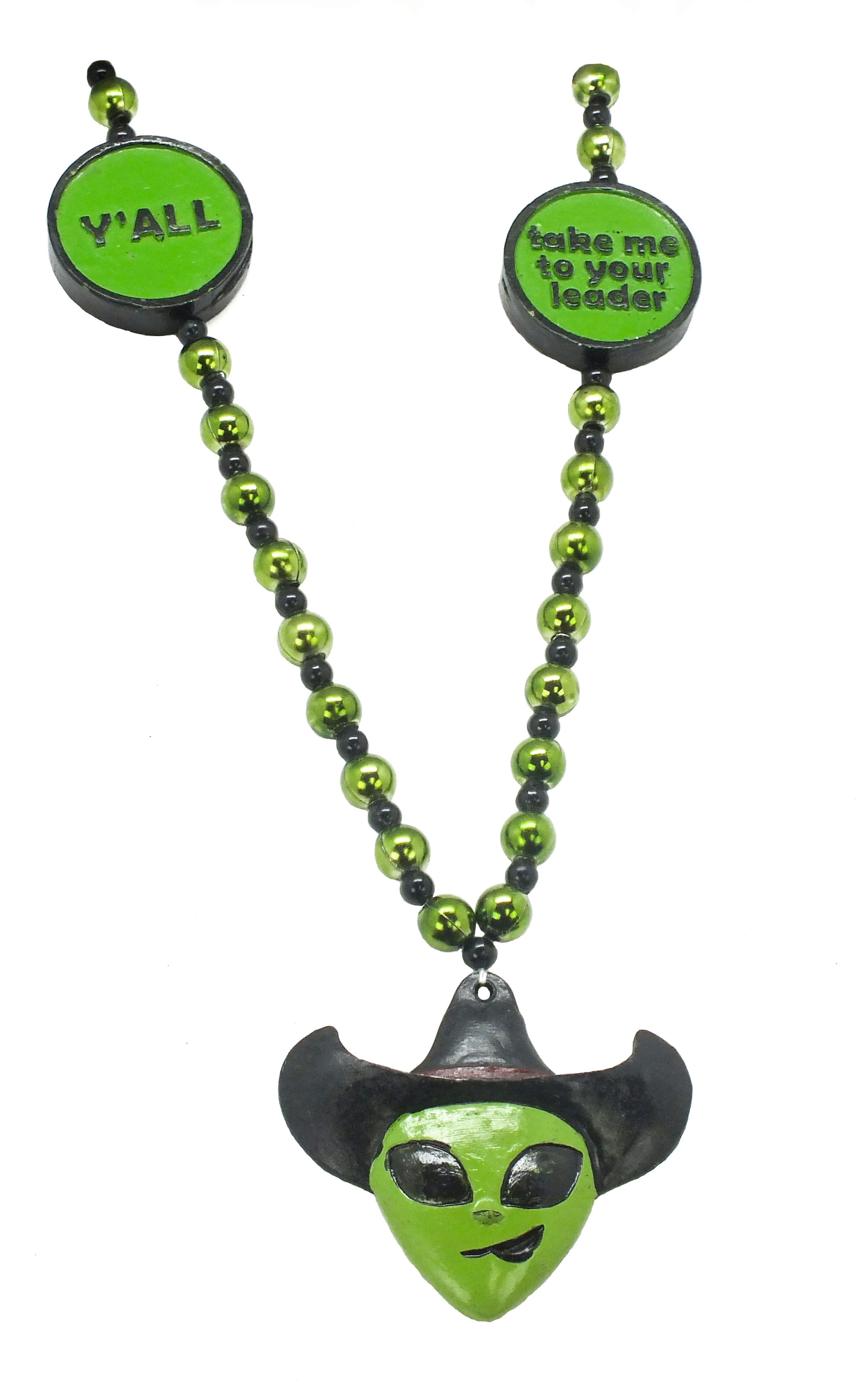 36" Alien Cowboy Bead