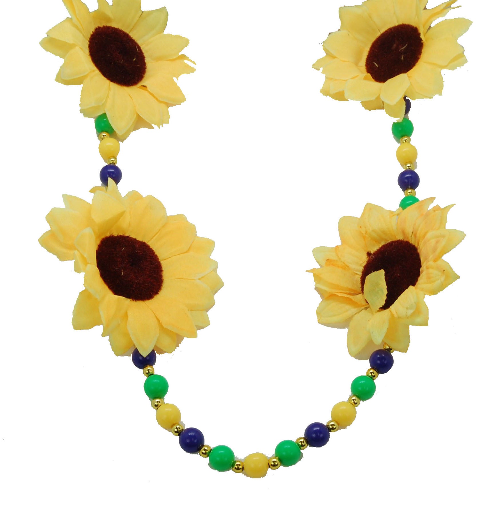 42" Sunflower beads