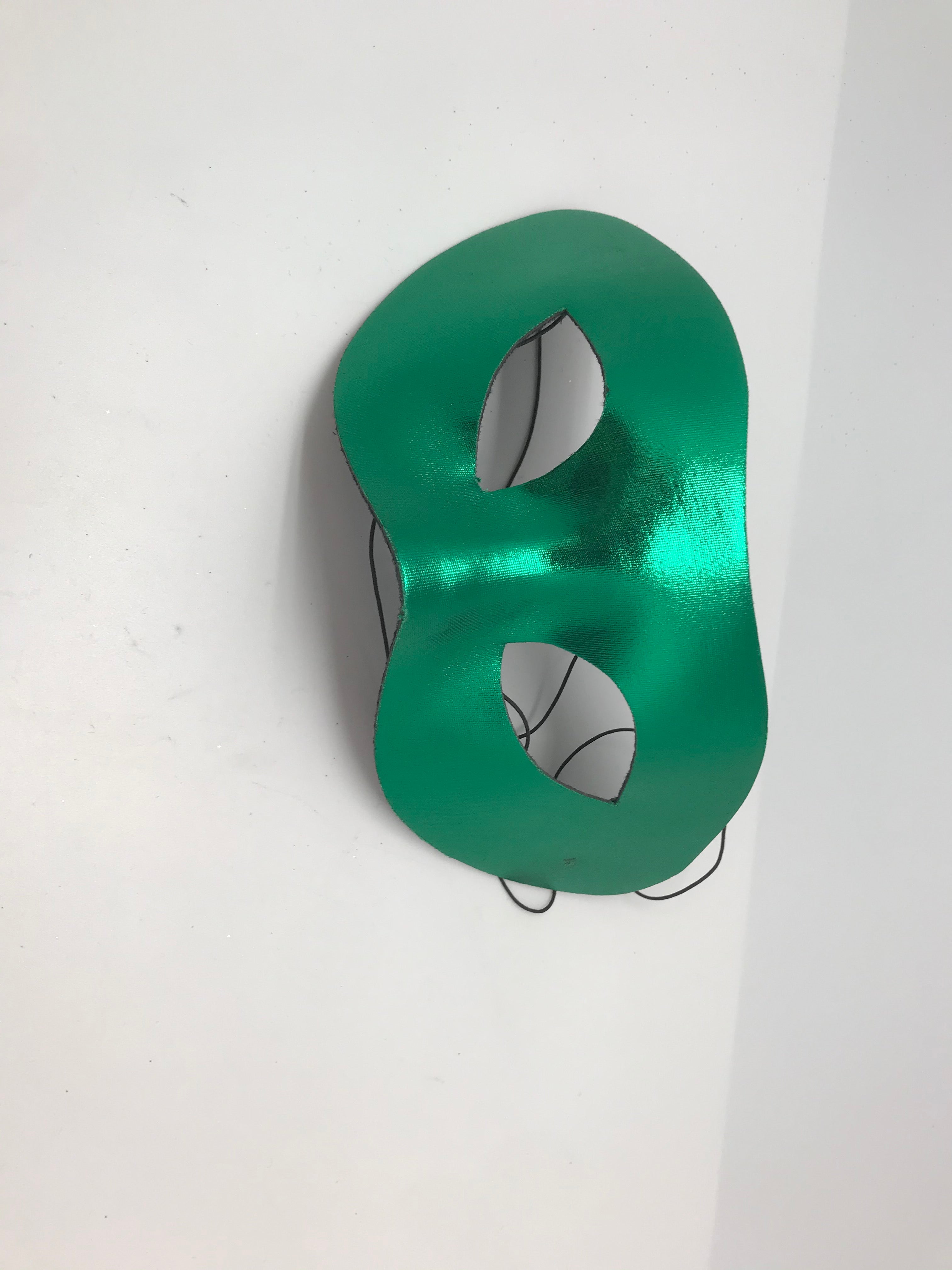 Metallic Form Fitting Masks