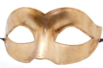 Gold Venetian Cateye Mask