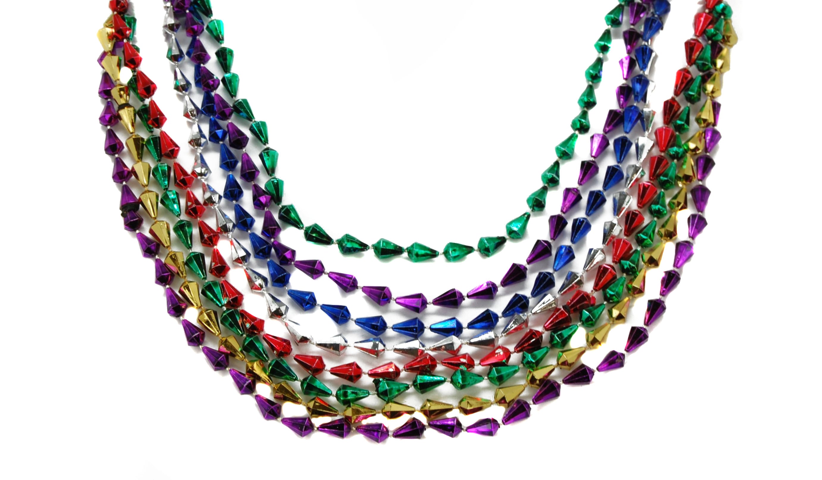 48" Assorted Jewel Beads