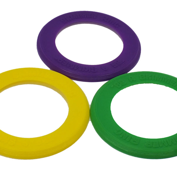 Purple, Green, and Gold Hand Clappers 1 Dozen