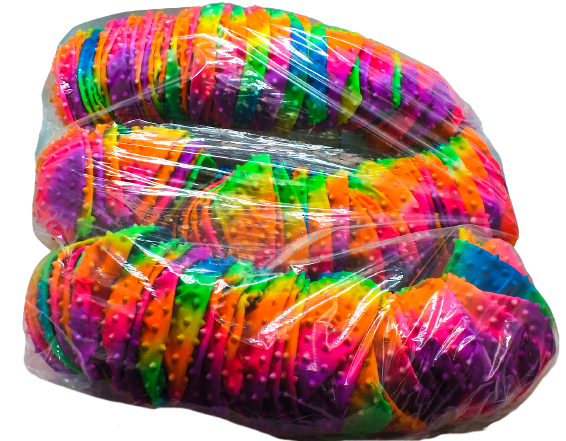 7" Rainbow Knobby Balls