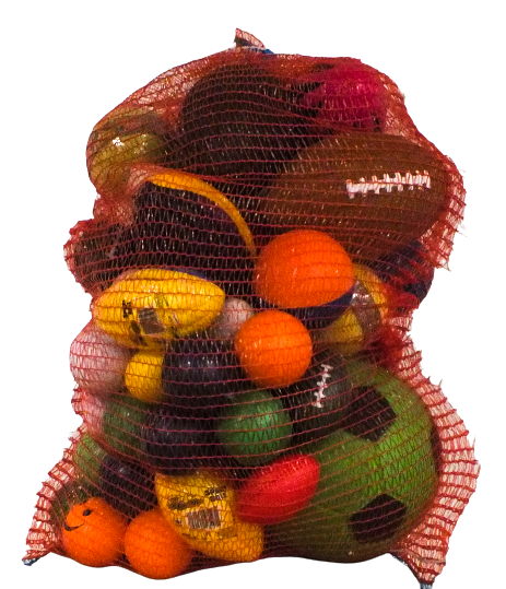 66-Piece Assorted Rubber Toys