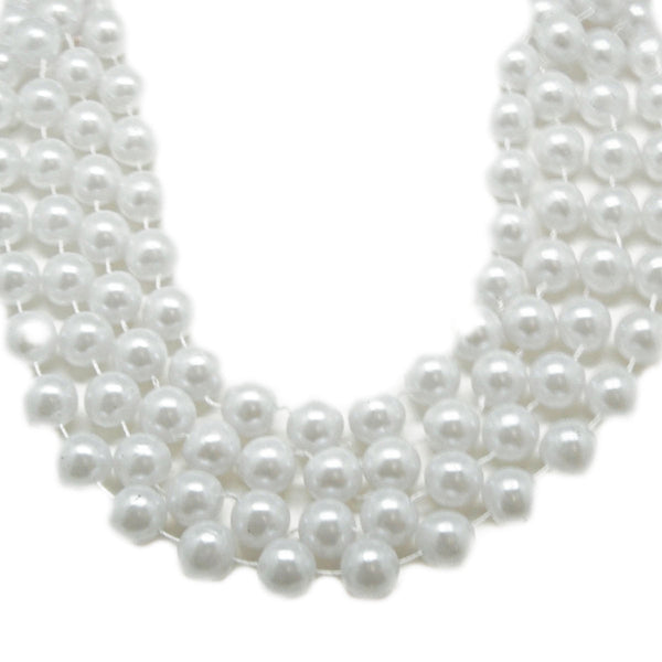 33 7mm Round Pastel Pearl beads