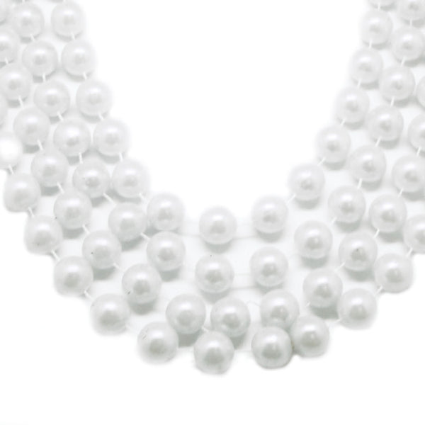 12mm Beads 100 Pearl White [12100P-WHT] 