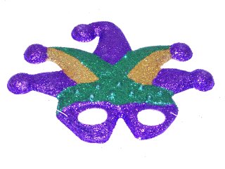 Jester Style Mask Wall Plaque 
