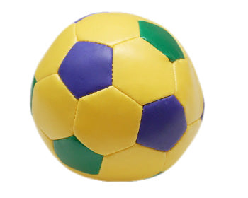 4" Vinyl Mardi Gras Soccer Balls